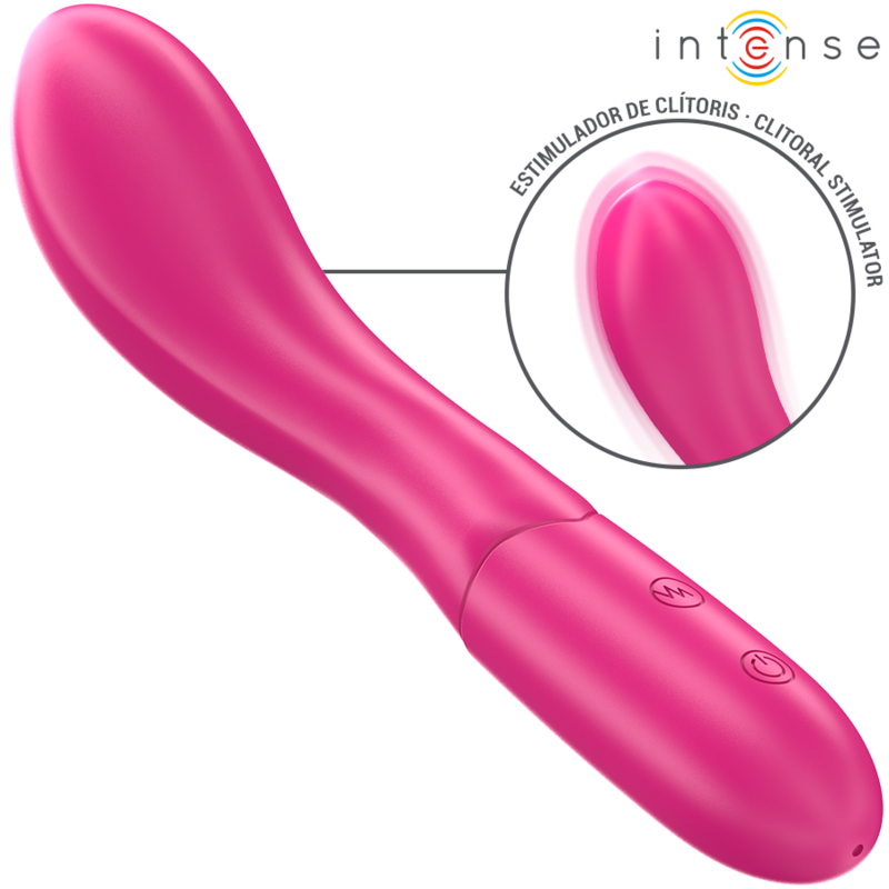 Intenso - Lisette Vibrador 19 Cm Flexível 10 Vibrações Rosa