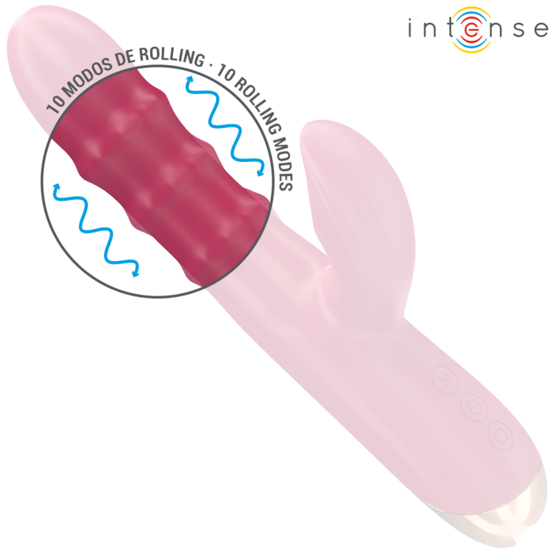 INTENSE - CHLOE VIBRADOR MULTIFUNÇÃO 3 EM 1 VERMELHO
