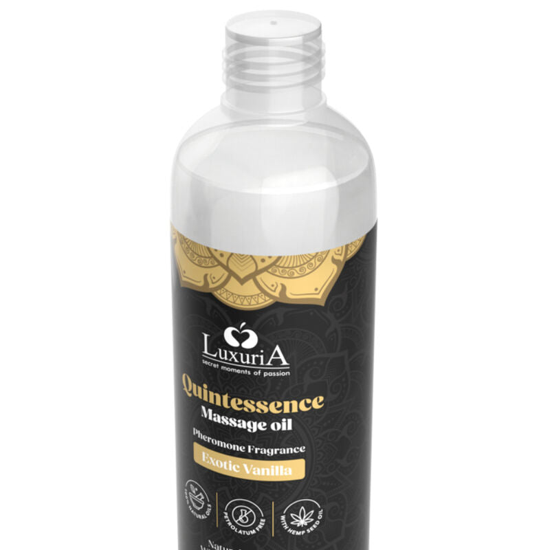 INTIMATELINE LUXURIA - ÓLEO DE MASSAGEM BAUNILHA EXÓTICA 150 ML