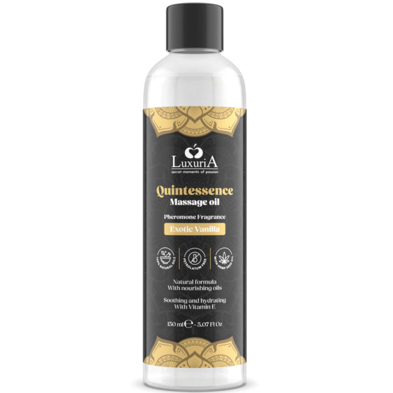 INTIMATELINE LUXURIA - ÓLEO DE MASSAGEM BAUNILHA EXÓTICA 150 ML