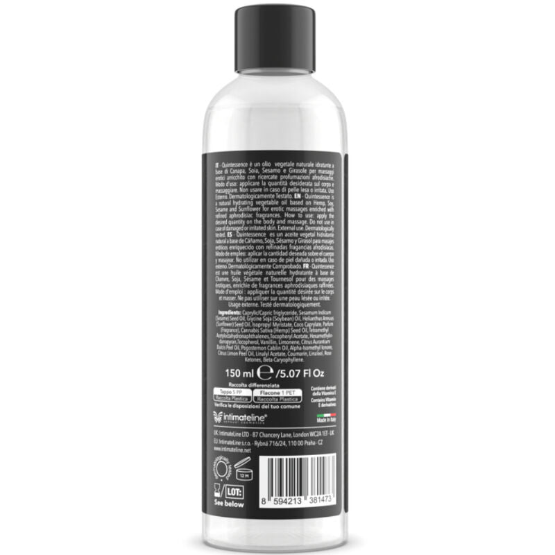 INTIMATELINE LUXURIA - ÓLEO DE MASAJE BERRY 150 ML