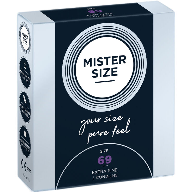 MISTER TAMAÑO - PRESERVATIVOS TAMANHO XXXL 69 MM (3 UNIDADES)