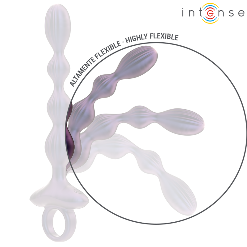 Intense - Jackie Plug Anal Vibratório Modelo 1 Control Remoto