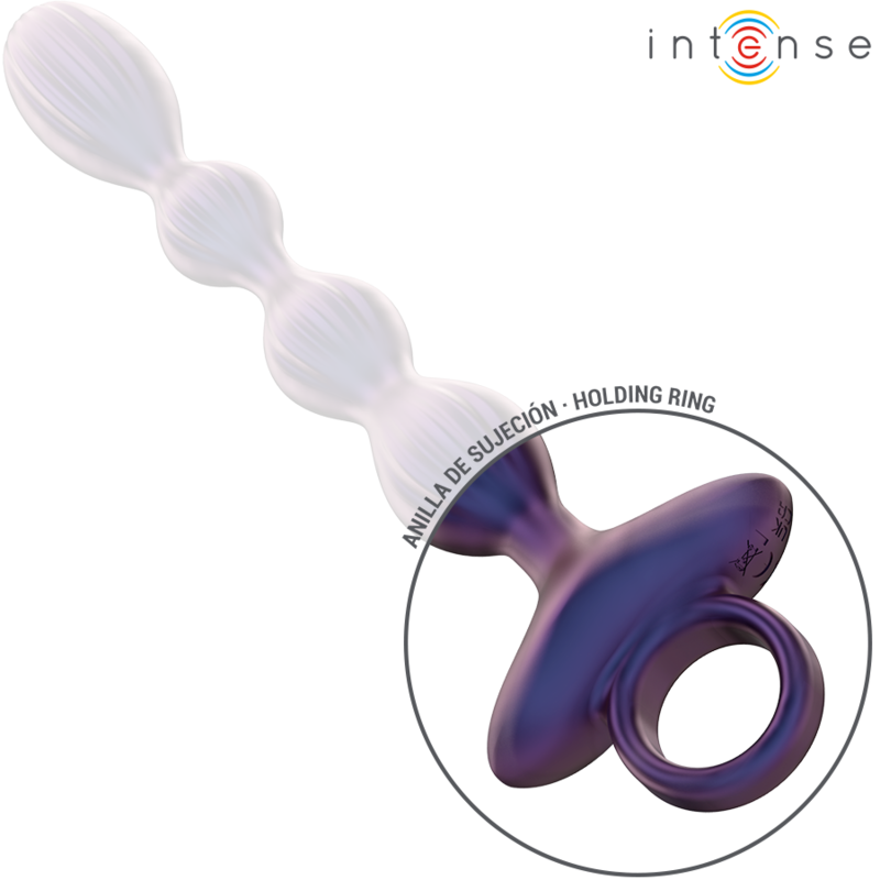 Intense - Jackie Plug Anal Vibratório Modelo 1 Control Remoto