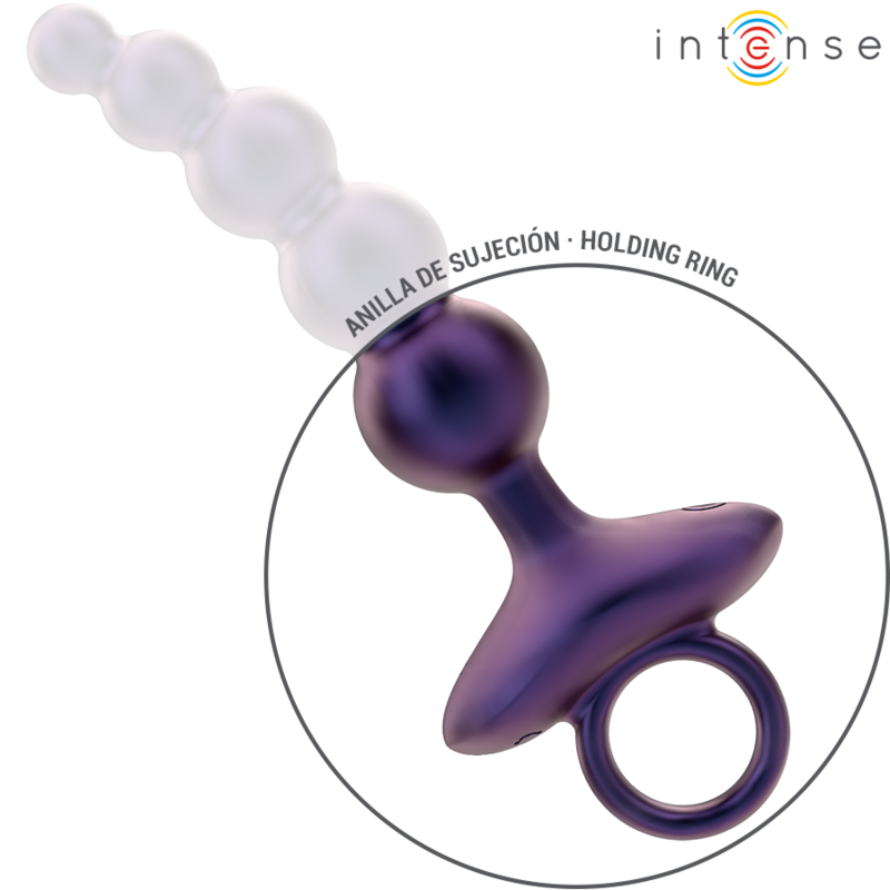 Intenso - Tito Vibrador Anal Plug Modelo 3 Controle Remoto