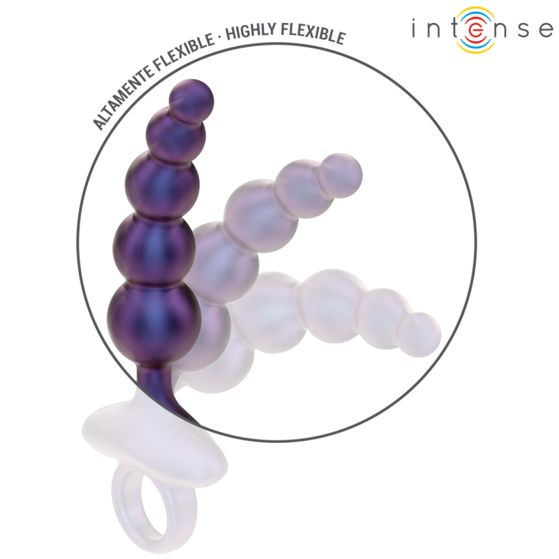 Intenso - Tito Vibrador Anal Plug Modelo 3 Controle Remoto