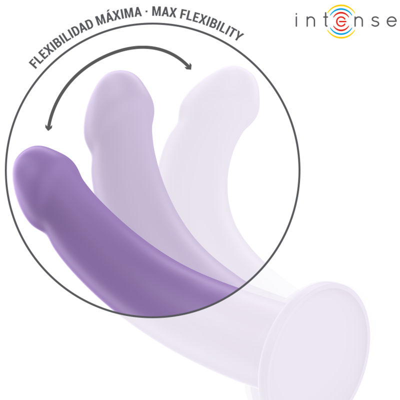 INTENSO - EDDIE VIBRADOR 17,5 CM 10 VIBRAÇÕES ROXO CONTROLE REMOTO