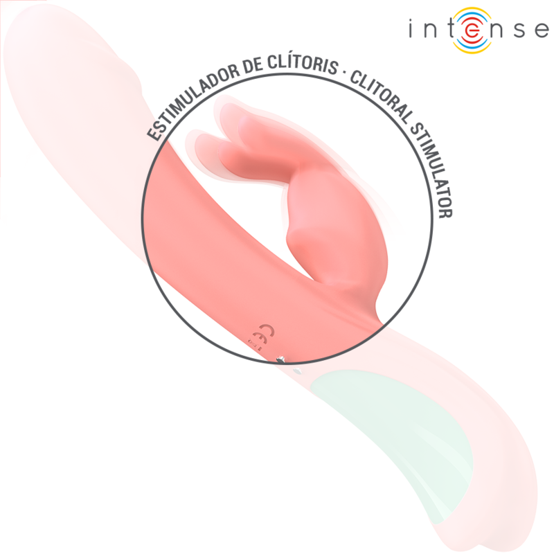 INTENSO - RACHEL RABBIT VIBRADOR 5 VIBRAÇÕES ROSA