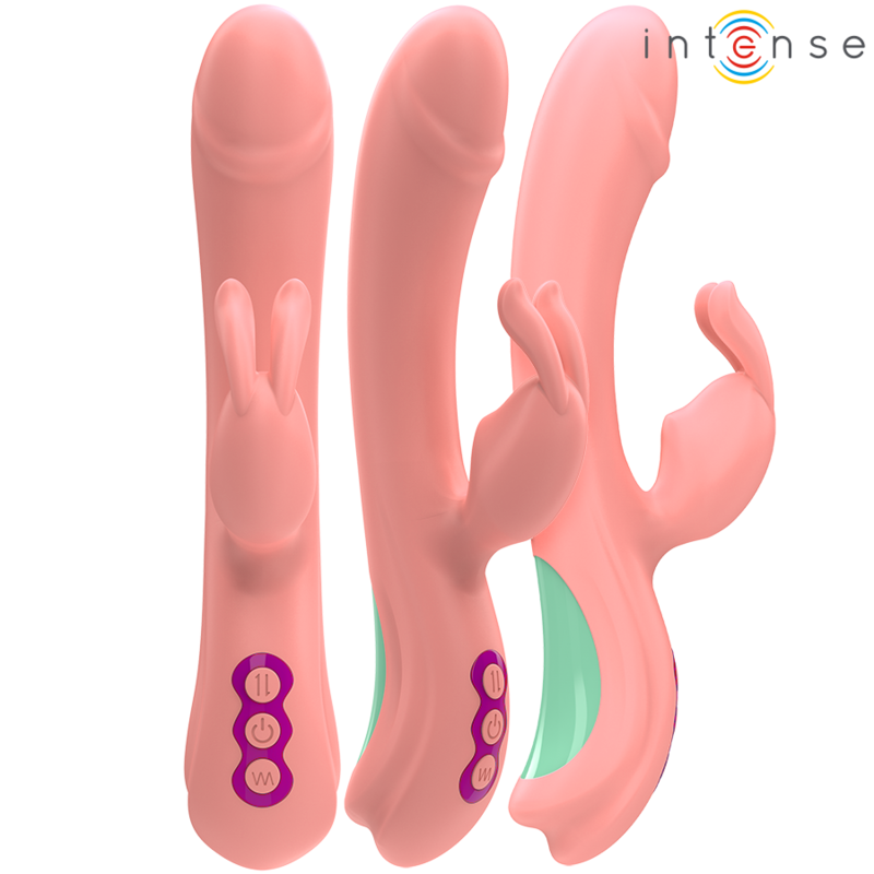 INTENSO - RACHEL RABBIT VIBRADOR 5 VIBRAÇÕES ROSA