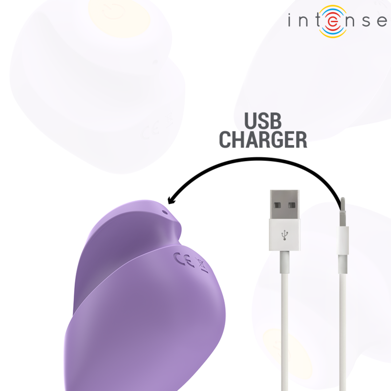 INTENSO - URSULA ESTIMULADOR 10 VIBRAÇÕES ROXO