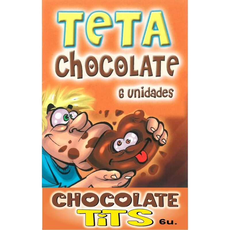 Diabo Picante - 6 Chocolates Tetas Sexy