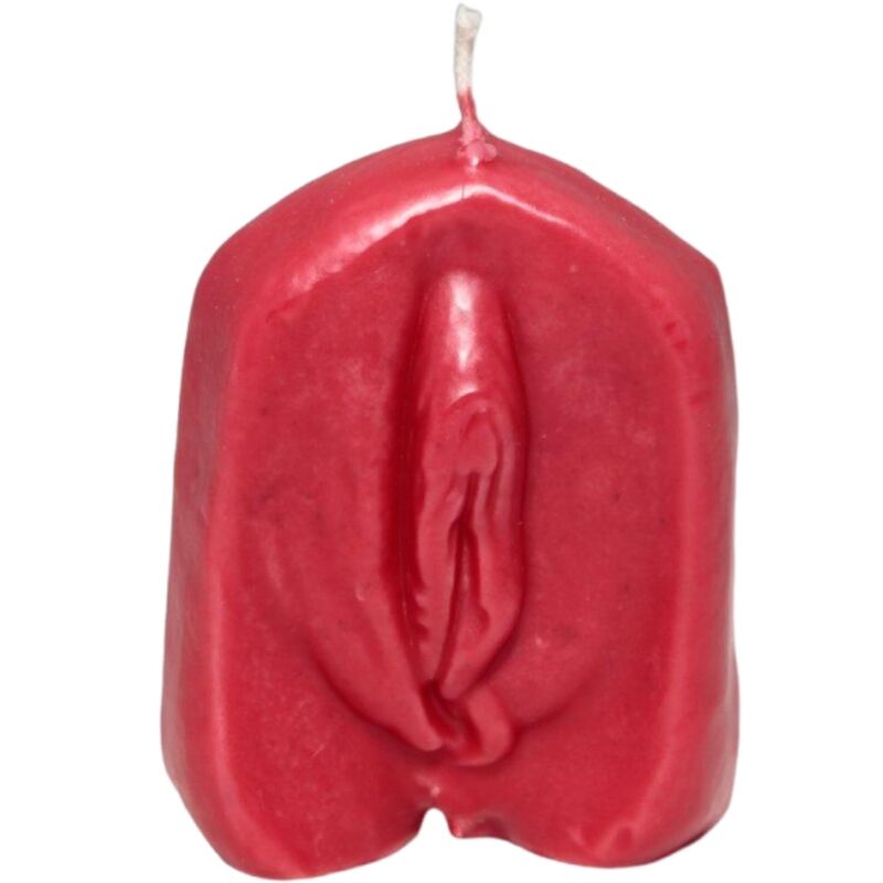 Diabo Picante - Vela en Forma de Vagina Vermelha