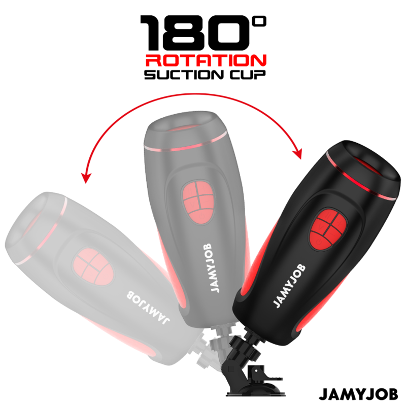 JAMYJOB - MASTURBADOR AUTOMÁTICO BASE PYSTON CON DILDO DE CONTROL REMOTO