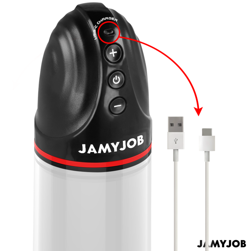 JAMYJOB - XPAND BOMBA AUTOMÁTICA 3 NÍVEIS DE ONDAS ESTIMULADORAS CINZA