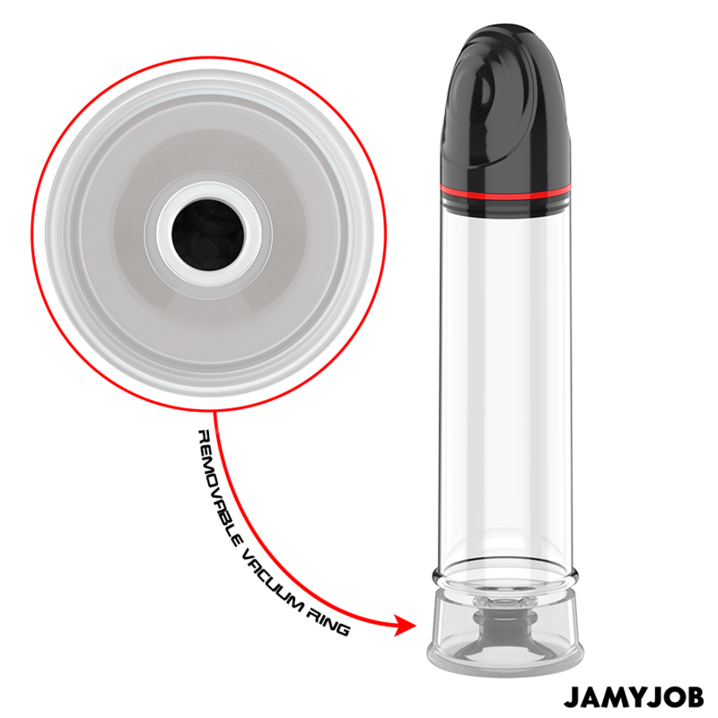 JAMYJOB - XPAND BOMBA AUTOMÁTICA 3 NÍVEIS DE ONDAS ESTIMULADORAS CINZA