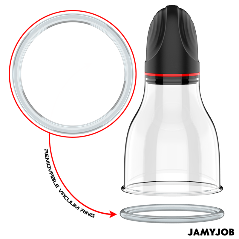 JAMYJOB - XPAND LITE BOMBA DE PRUEBA AUTOMÁTICA 3 NÍVEIS DE SUCÇÃO CINZA