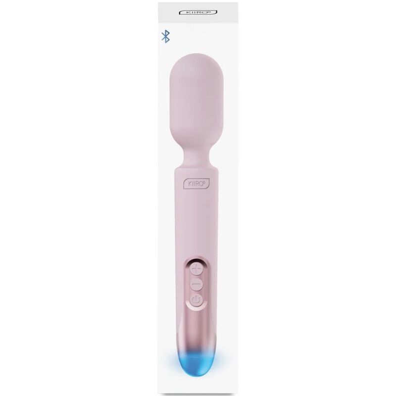 KIIROO - PROWAND VIBRADOR WAND CONTROLE REMOTO + APLICATIVO GRATUITO ROSA
