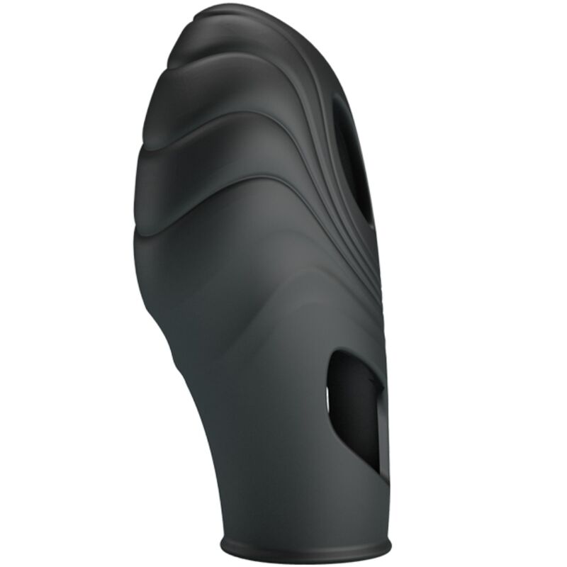 Pretty Love - Lich Silicone Dedo Vibrador Negro