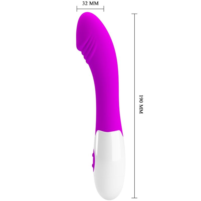 Pretty Love - Vibrador Elemental 30 Modos de Vibración Roxo