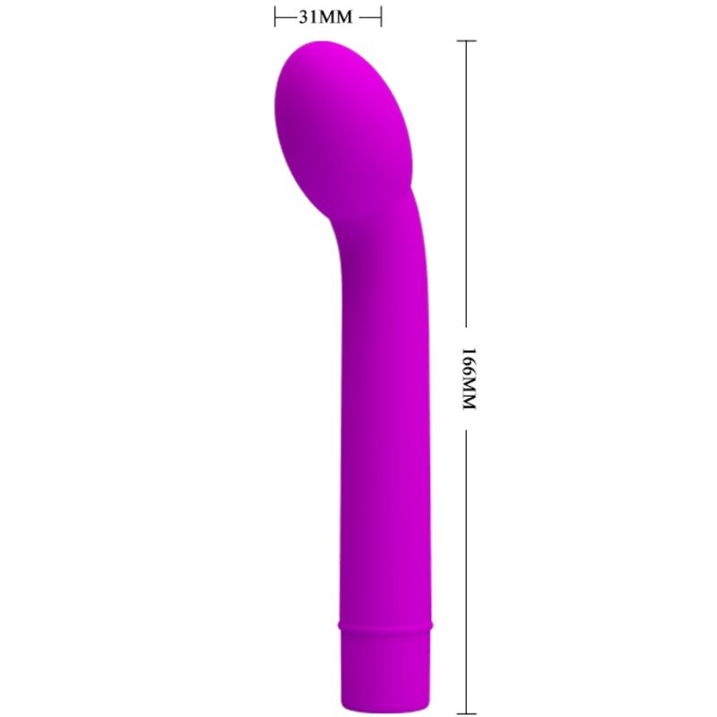 Pretty Love - Logan G-Spot Vibrador 10 Vibraciones Roxo