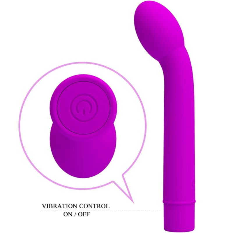 Pretty Love - Logan G-Spot Vibrador 10 Vibraciones Roxo