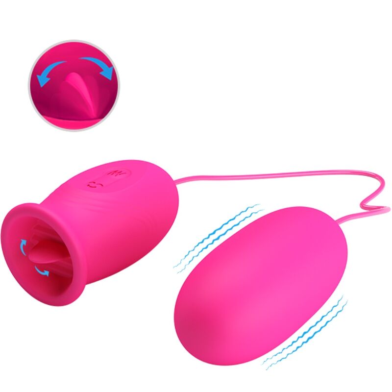 PRETTY LOVE - ANGELIQUE VIBRADOR MULTIFUNÇÃO + ESTIMULADOR CLITORIANO ROXO