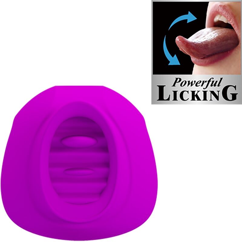 Pretty Love - Estimulador de Clítoris de Lengua Estelle 12 Vibrações Roxo