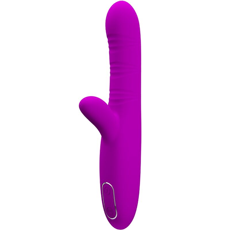 Pretty Love - Angelique Vibrador Multifunções y Estimulador de Clítoris Roxo