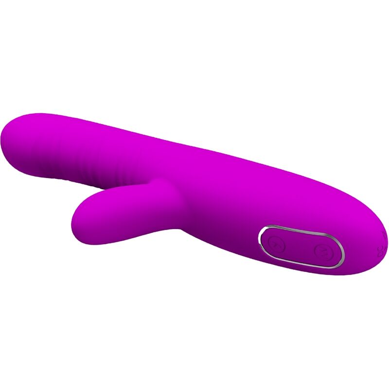 Pretty Love - Angelique Vibrador Multifunções y Estimulador de Clítoris Roxo