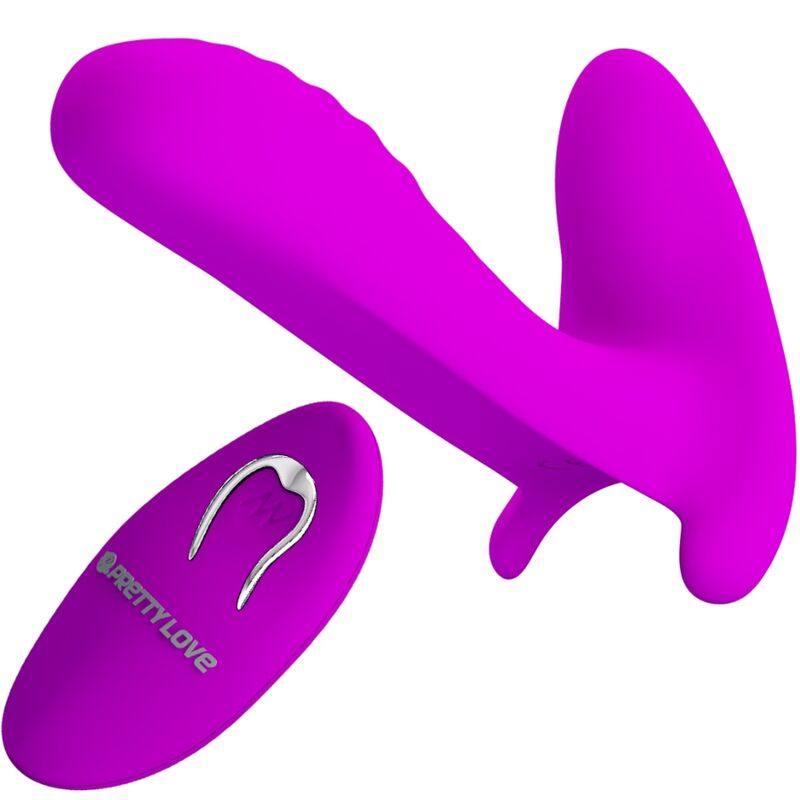 Pretty Love - Masajeador y Vibrador 12 Vibraciones Control Remoto Roxo