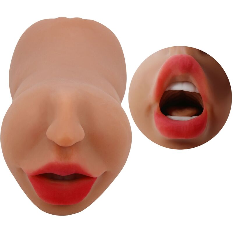 Crazy Bull - Zoey Masturbador Doble Boca y Vagina Carne