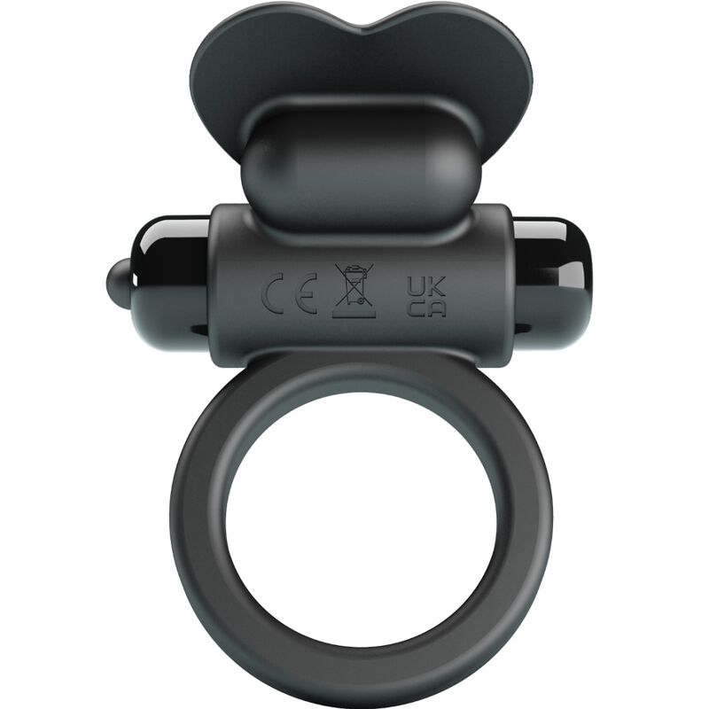 Anel Vibratório Debonaire Coelho 10 Vibrações Negro
