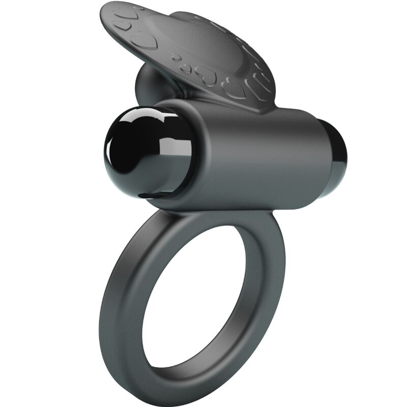 Anel Vibratório Debonaire Coelho 10 Vibrações Negro