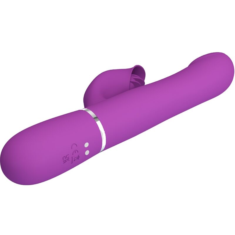 Pretty Love - Vibrador y Estimulador Multifuncional 4 en 1 Roxo