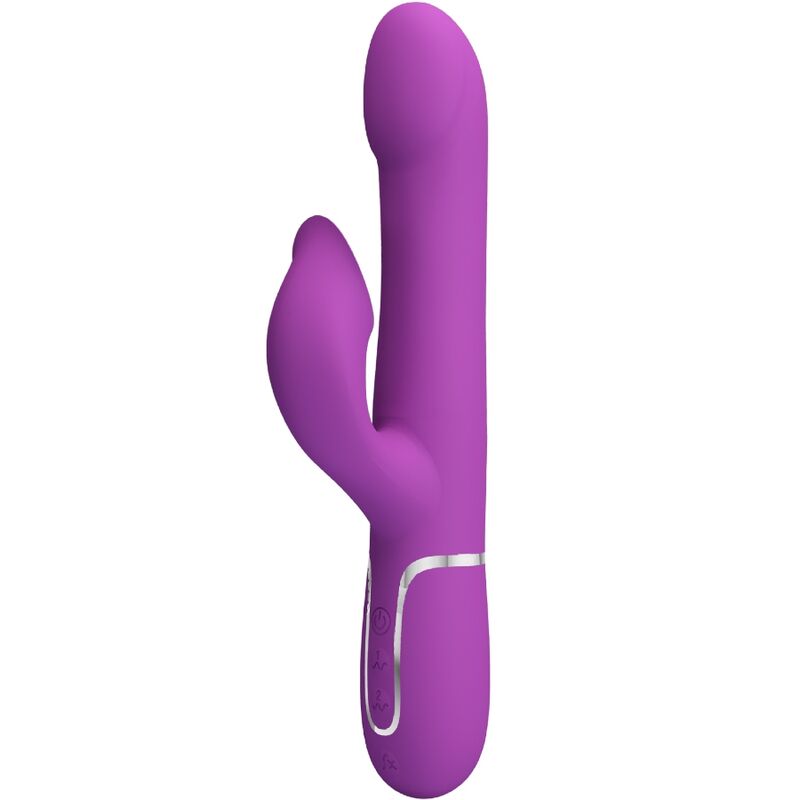 Pretty Love - Vibrador y Estimulador Multifuncional 4 en 1 Roxo