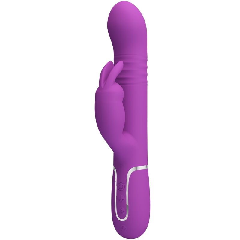 Pretty Love - Coale 4 en 1 Multifuncional Coelho Vibrador Roxo