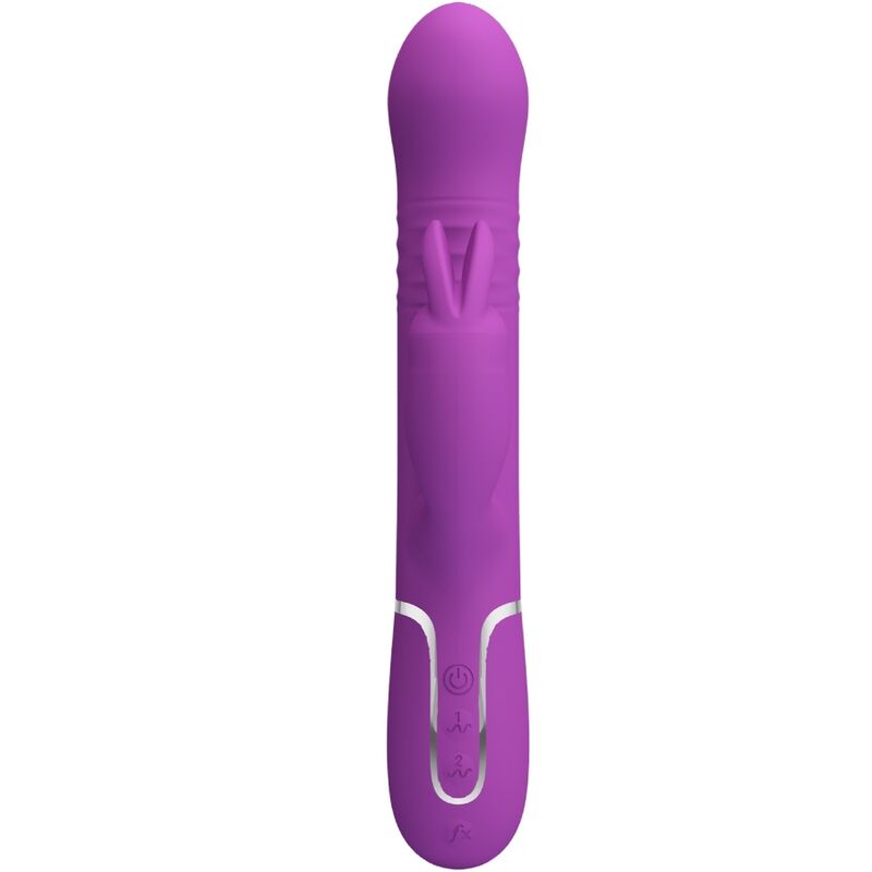 Pretty Love - Coale 4 en 1 Multifuncional Coelho Vibrador Roxo