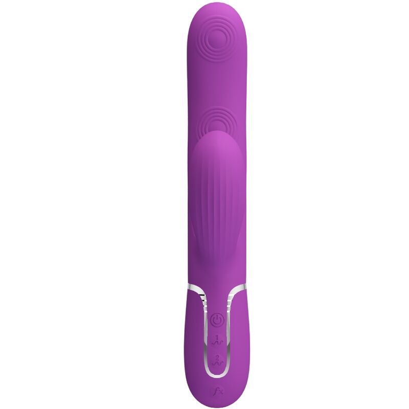 Pretty Love - Perlita 3 en 1 Multifuncional Coelho Vibrador Roxo