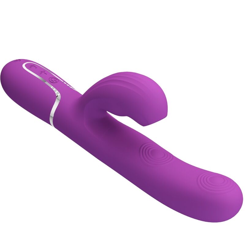 Pretty Love - Perlita 3 en 1 Multifuncional Coelho Vibrador Roxo