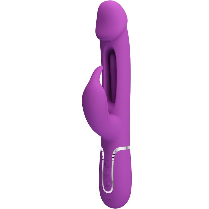 Pretty Love - Kampas 3 en 1 Multifuncional Coelho Vibrador Roxo