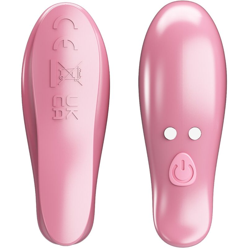 PRETTY LOVE - PINZAS PARA PEZONES CAILEY 10 VIBRAÇÕES CONTROLE REMOTO ROSA