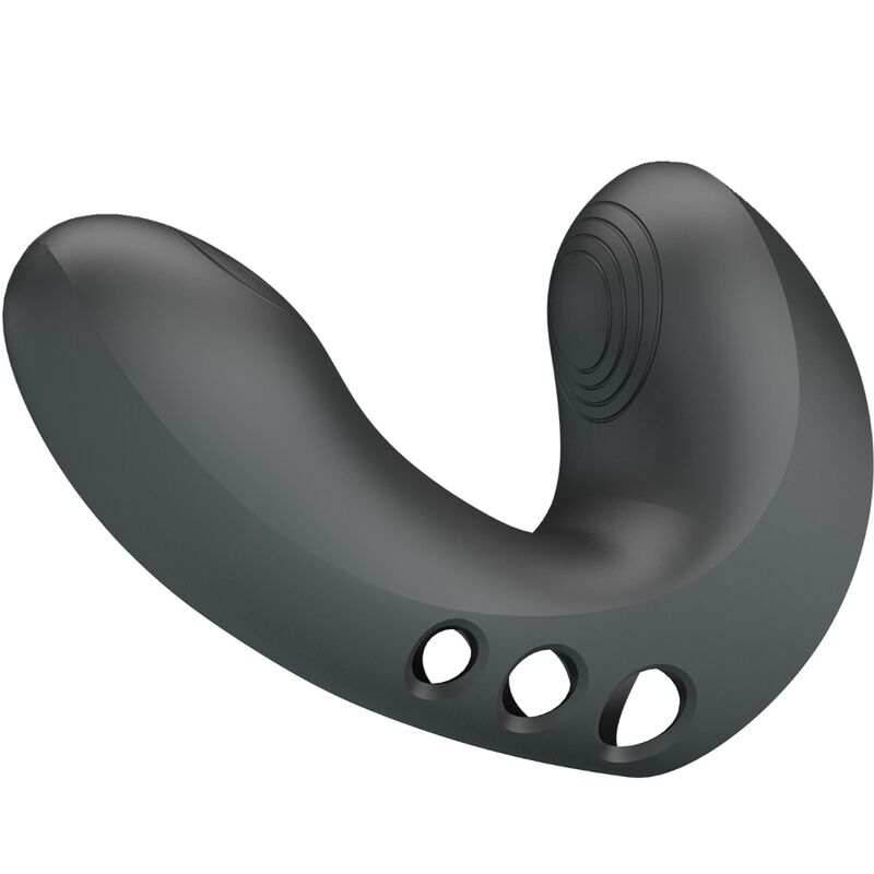 Vibrador de Dedo Camélia 7 Vibrações Negro