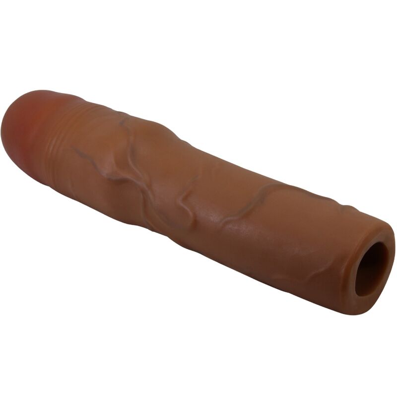 Manga Pénis Kylian con extensión de 7,6 cm Mulato