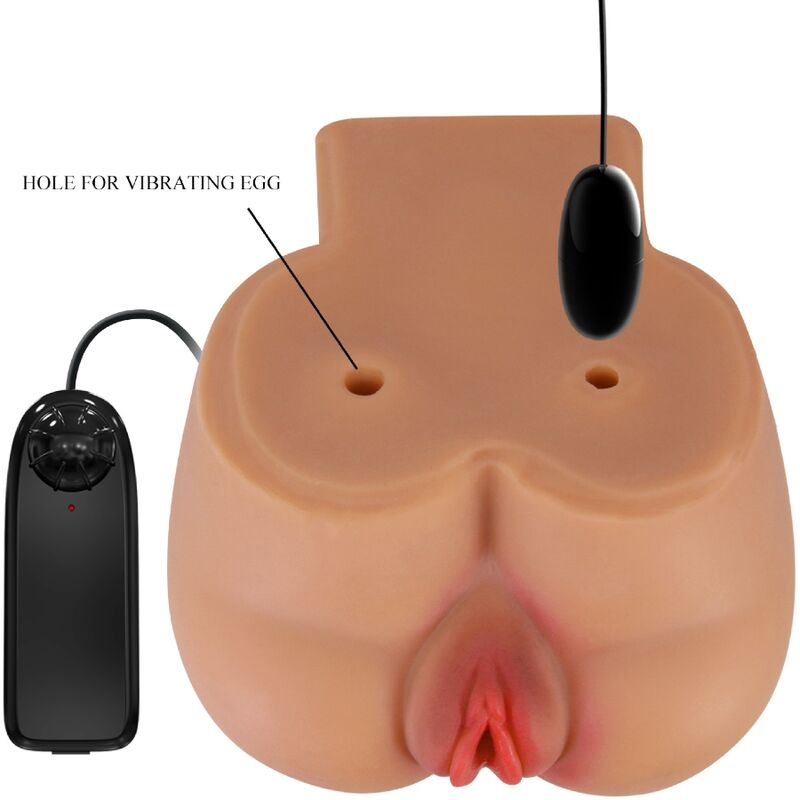 Crazy Bull - Vibrador Kylie Ass Con Control Remoto Realista De Vagina Y Ano