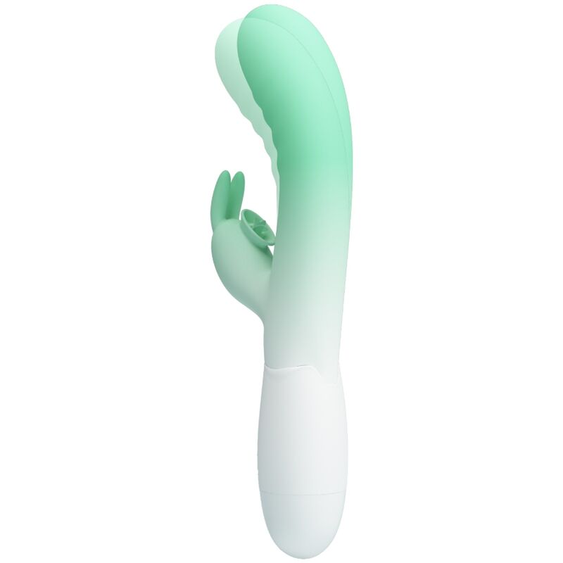 PRETTY LOVE - BRIGHTY VIBRADOR PONTO G + ESTIMULADOR CLITORIANO 30 VIBRAÇÕES ROSA