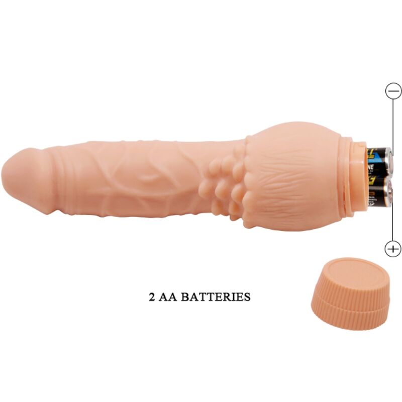 BAILE - BARBARA VIBRADOR REALISTA 19.5 CM NATURAL