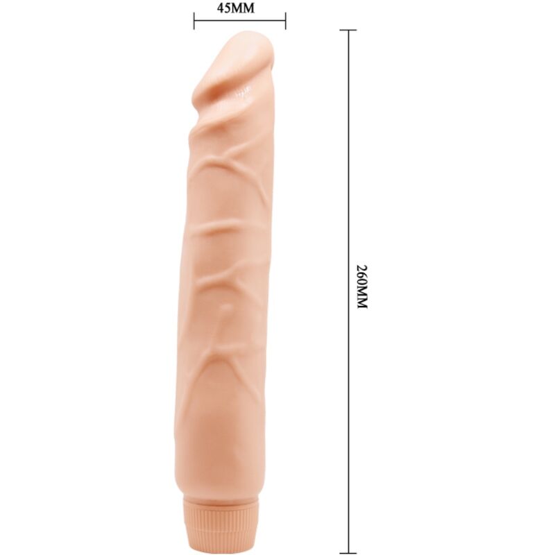 BAILE - JACK VIBRADOR REALISTA 26 CM NATURAL