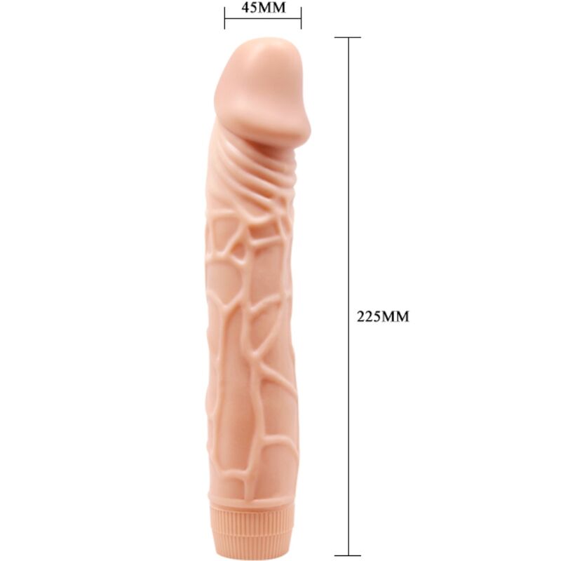 BAILE - BOB VIBRADOR REALISTA 22.5 CM NATURAL