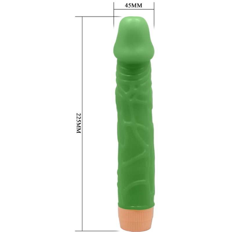 BAILE - BILL VIBRADOR REALISTA 22.5 CM VERDE