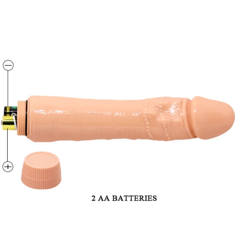 BAILE - DYBBUK VIBRADOR REALISTA 24 CM NATURAL